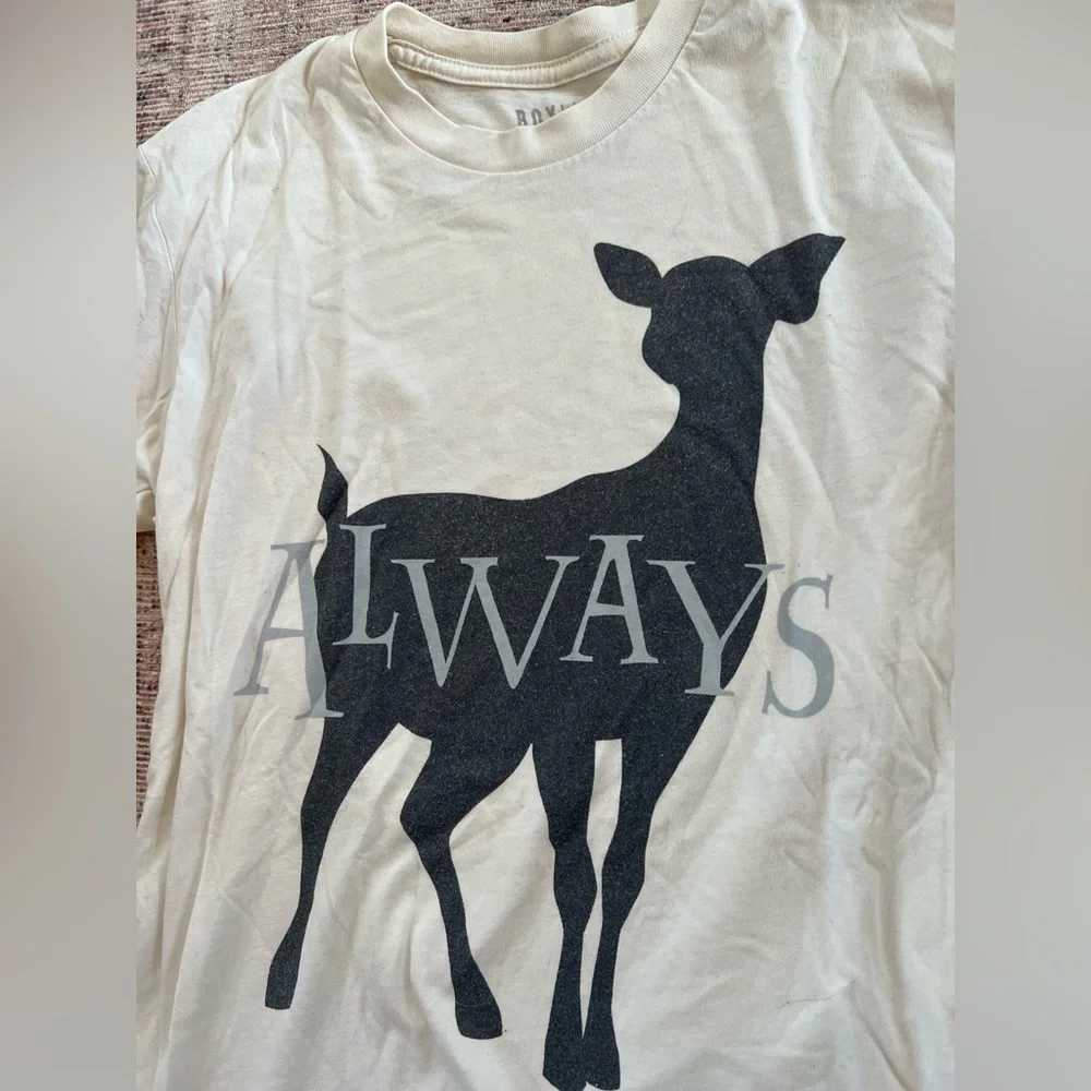 Harry Potter Always Cream Graphic Tee - Picture 2 of 3
